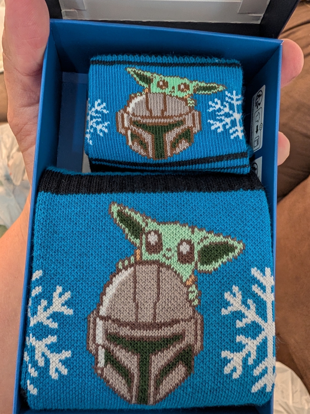 Star Wars The Mandalorian Parent And Baby Matching Socks